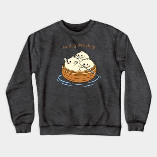 Happy Sailing Dumpling Crewneck Sweatshirt